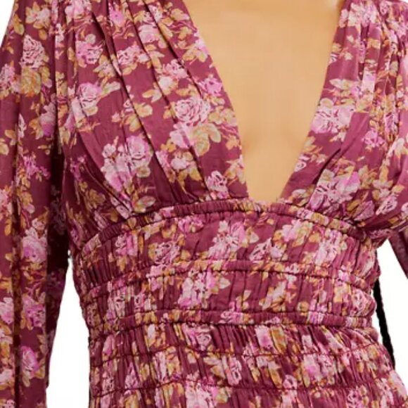 Free People Keep You Cotton Mini Dress Size Small - Picture 2 of 7